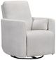 Parker House® Turner Acadia White Manual Swivel Glider Recliner-0