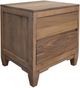 International Furniture Direct Parota Nova Brown 2-Drawer Nightstand-1