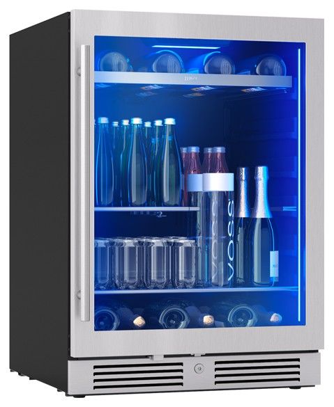 Zephyr Presrv™ 24" 5.6 Cu. Ft. Stainless Steel Beverage Center-1
