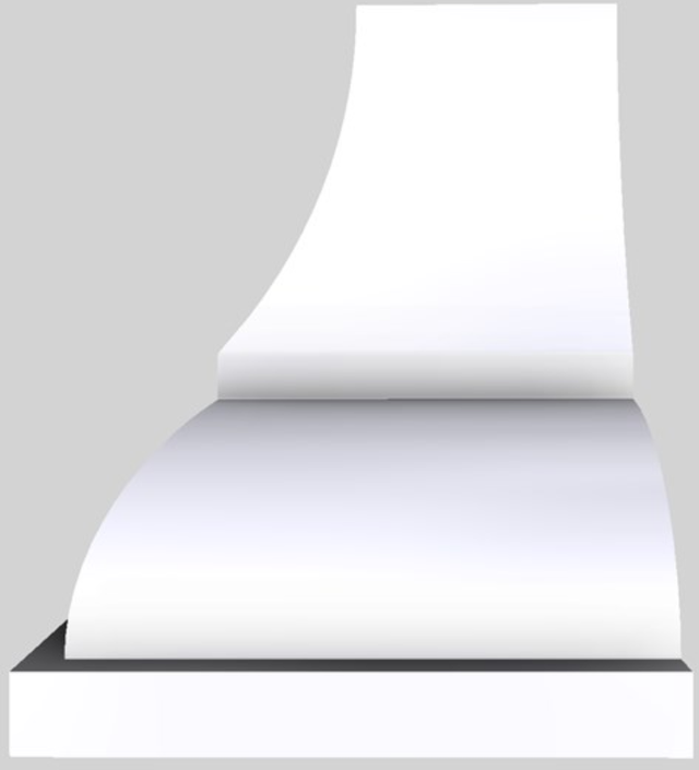 Vent-A-Hood® Designer Series 60" White Wall Mounted Range Hood-1