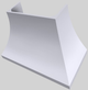 Vent-A-Hood® Designer Series 48" White Wall Mounted Range Hood-4