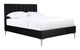 Mazin Furniture Melina Black Full Upholstered Platform Bed-1