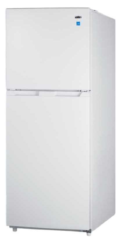 Summit® 10.1 Cu. Ft. White Counter Depth Top Freezer Refrigerator-1
