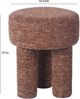 TOV Furniture Claire Brown Accent Stool-2