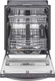 LG 24" Black Stainless Steel Top Control Built In Dishwasher-1