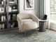 Homelegance® Roslyn Taupe Accent Chair-1