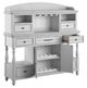Emerald Home New Haven 2-Piece Oyster Shell Sideboard Set-5