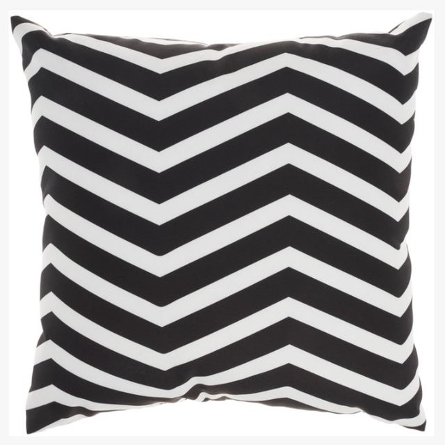 Nourison Home™ Aloha Black/White Throw Pillow-1