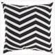 Nourison Home™ Aloha Black/White Throw Pillow-1