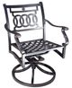 CabanaCoast® Customizable Verona Aluminum Outdoor Swivel Rocker Chair-0