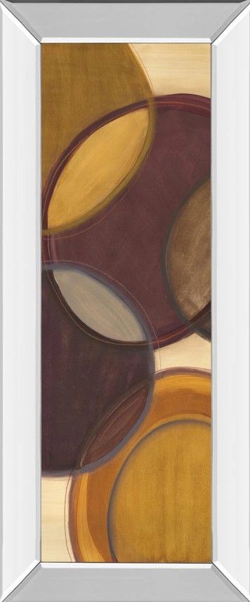 Classy Art Moon Shadow II by Jeni Lee Mirror Framed Wall Art-0