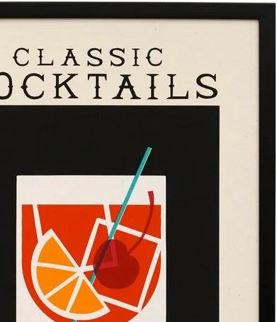 Stylecraft Dann Foley Lifestyle Classic Cocktails Old Fashion Wall Art-1