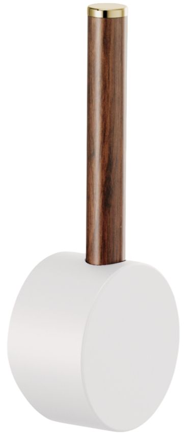 Brizo Jason Wu Matte White/Wood Pull-Down Faucet Wood Lever Handle Kit-0