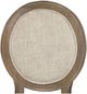 Furniture of America® Kathryn 2-Piece Beige/Rustic Oak Dining Side Chair Set-2