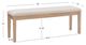 Powell® Daly Natural Dining Bench-2