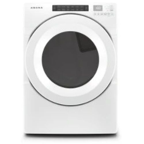 Amana® 7.4 Cu. Ft. White Front Load Electric Dryer-0