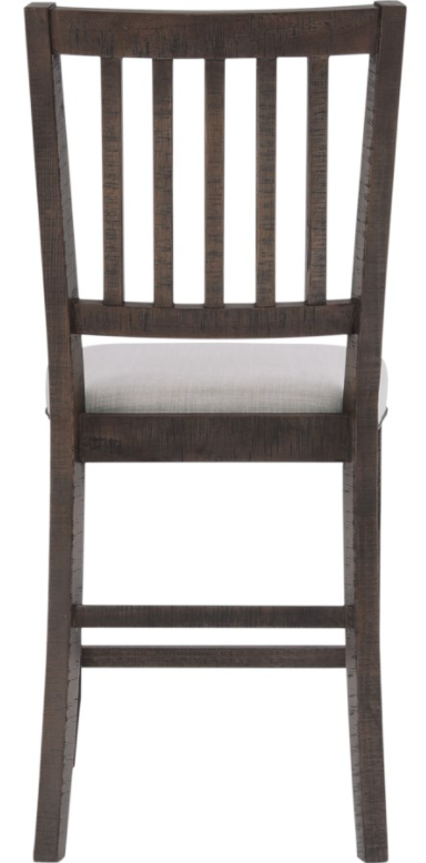 Jofran Inc. Willow Creek Chocolate Brown Counter Stool-1