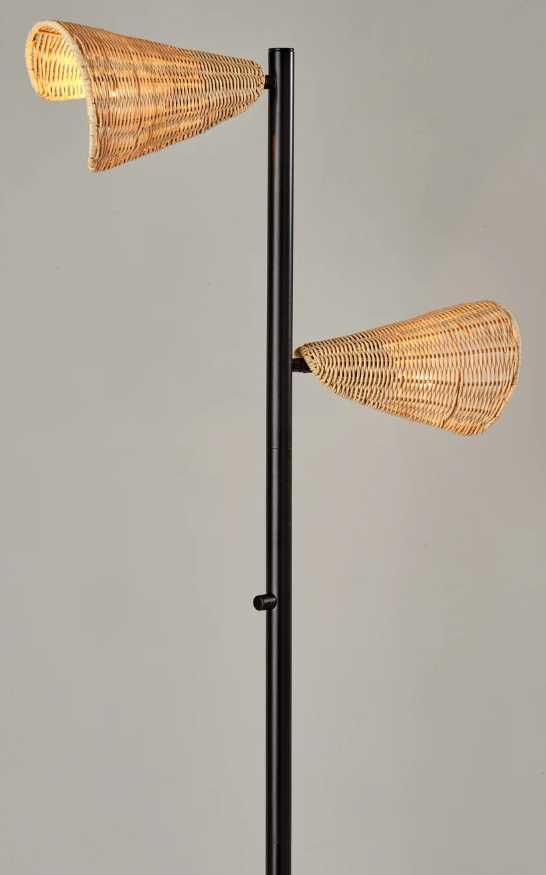 Adesso® Cove Black Tree Lamp-1
