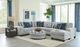 Albany Industries 3-Piece Persia Indigo Right-Arm Facing Chaise Sectional-1