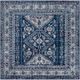 Surya Monte Carlo Navy 5' Square Rug-0
