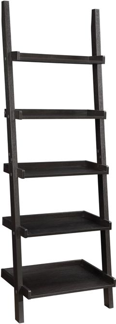 Coaster® Colella Cappuccino 5-Shelf Ladder Bookcase