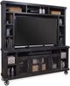 aspenhome® Industrial Ghost Black 85" Console and Hutch-0