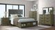 Elements International Jolene Grey Queen Upholstered Panel Bed-4