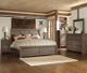 Signature Design by Ashley® Juararo 5-Piece Dark Brown King Panel Bed Set-5