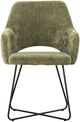 Primo™ International 3398 2-Piece Forest Green Armless Accent Dining Chair Set-1