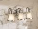 Moen® Waterhill® Brushed Nickel Three Globe Bath Light-1