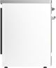 Ilve® Majestic III 30" White Pro Style Induction Range with Triple Glass Door and Chrome Trim-4