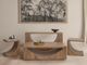 International Furniture Direct Mezquite Brown Cocktail Table-0