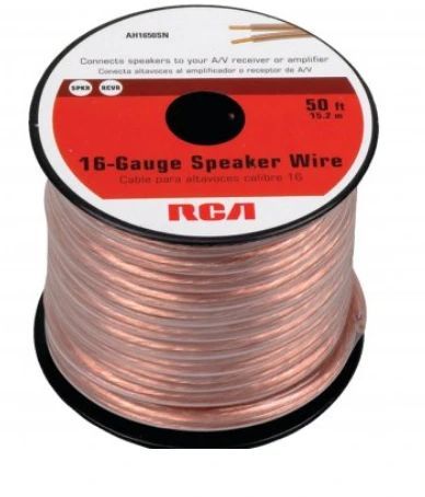 RCA 50 Foot Speaker Wire 16-Gauge-0