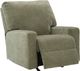 Signature Design by Ashley® Bridgepoint Moss Manual Rocker Recliner-2