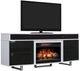 Bell'O® New Enterprise Classic Flame White TV Stand-0