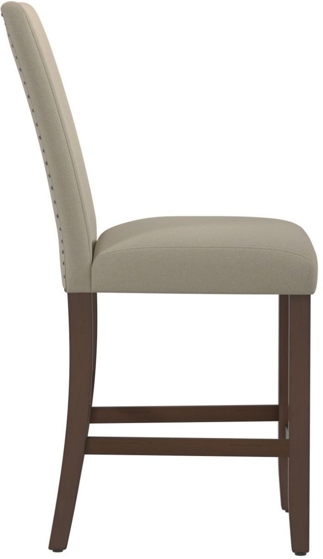 Emerald Home Seneca Beige/Brown Upholstered Counter Stool Set-4