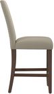 Emerald Home Seneca Beige/Brown Upholstered Counter Stool Set-4