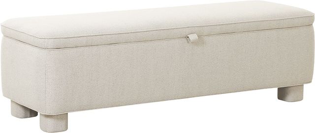 Moe's Home Collection Ichigo Light Grey Storage Bench-0