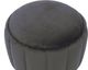 TOV Furniture Ives Grey Velvet Ottoman-1