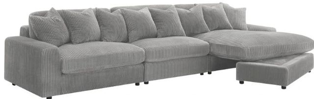 Coaster® Blaine 3-Piece Fog Right-Arm Facing Sectional-1
