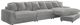 Coaster® Blaine 3-Piece Fog Right-Arm Facing Sectional-1