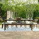 Uttermost® Forsyth Dark Gray Wash Wooden Indoor-Outdoor Dining Table-1