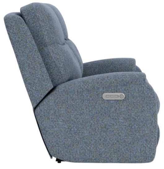 Flexsteel® Customizable Penn Power Reclining Loveseat with Power Headrests and Lumbar-3