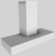 Vent-A-Hood® 48" White Duct Free Wall Mounted Range Hood-3