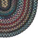 Capel Rugs Yorktowne Navy 27" x 48" Oval Throw Rug-1