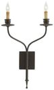 Currey & Company Highlight Bronze Gold Wall Sconce-0