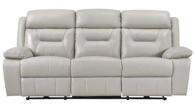 Homelegance® Laconia Silver Double Power Reclining Sofa-2