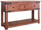 International Furniture Direct Parota II Brown Sofa Table-0
