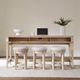 Liberty Furniture Brentwood 4-Piece Sandstone Console Table Set-1