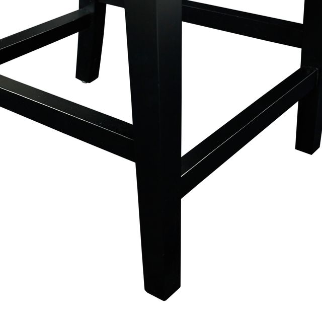 Linon Corey Dark Gray Washed Counter Stool-4